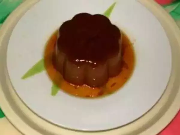 Receta flan de chocolate de casa claudia