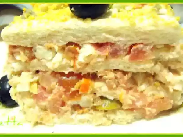 Receta Pastel de marisco