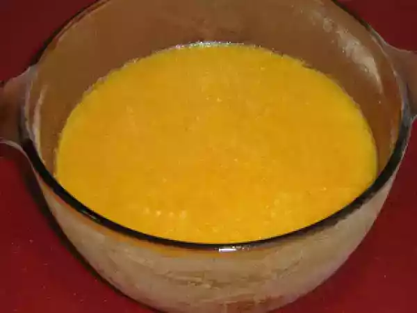 Receta Sin gluten, huevo ni lactosa - sorbete de naranja
