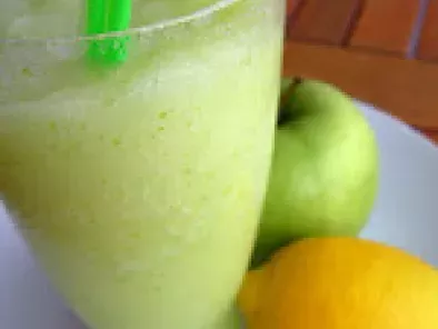 Receta Granizado de manzana verde y limón