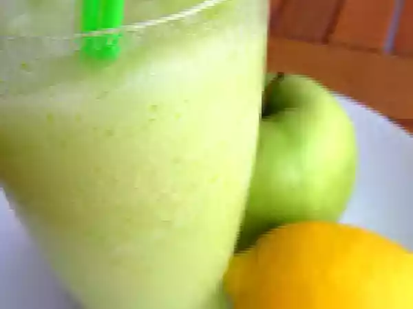 Receta Granizado de manzana verde y limón