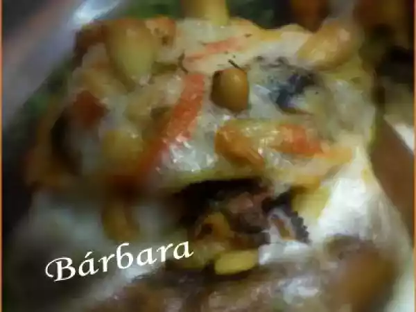 Receta Champiñones rellenos de mar