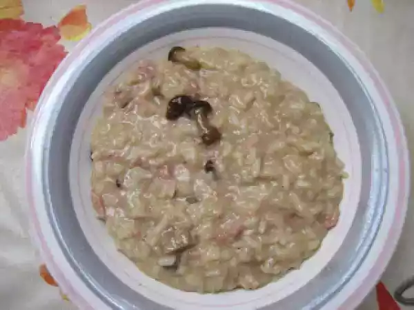 Receta Risotto de setas y foie