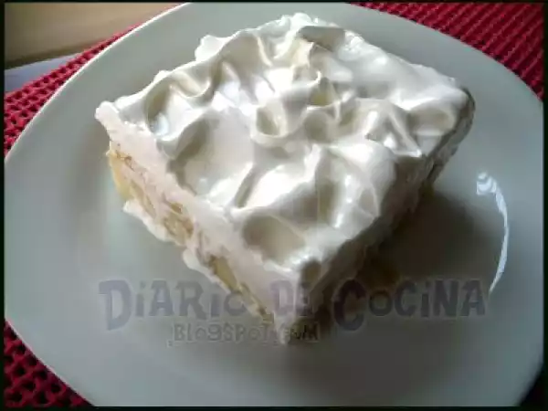 Receta Postre de manzana y sémola