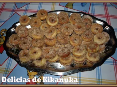 Receta Donetes, receta de los muffins sabor a donut....