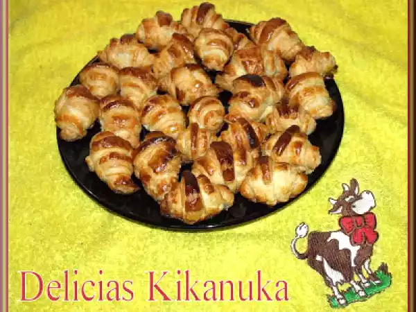 Receta Croissants minis