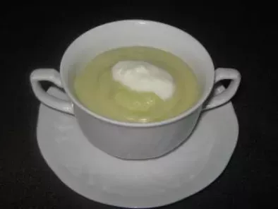 Receta Crema fría de brócoli con yogur