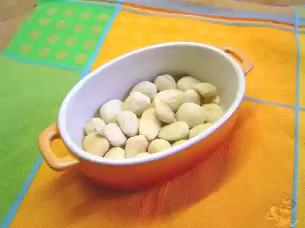 Receta Almendras tostadas al microondas