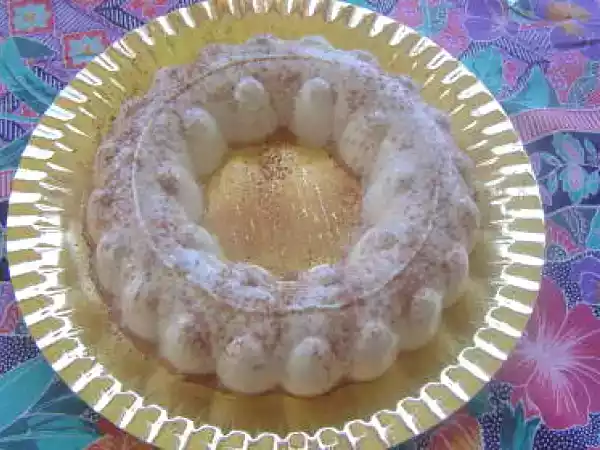 Receta Flan de horchata