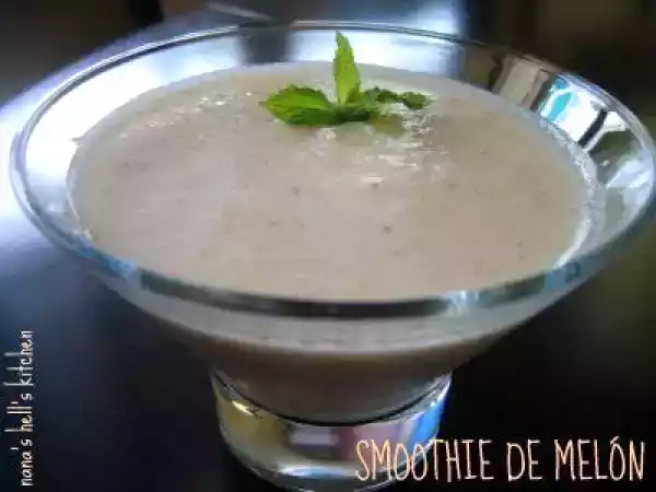 Receta Smoothie de melón