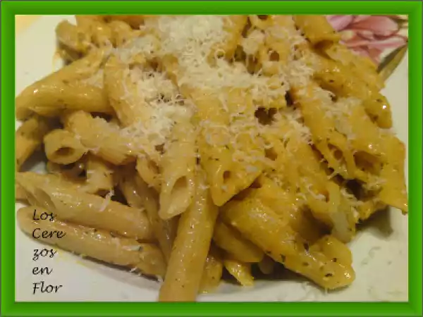 Receta Macarrones a las tres salsas