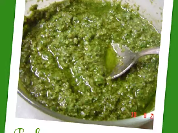Receta Macarrones con pesto a la genovesa ?thermomix?