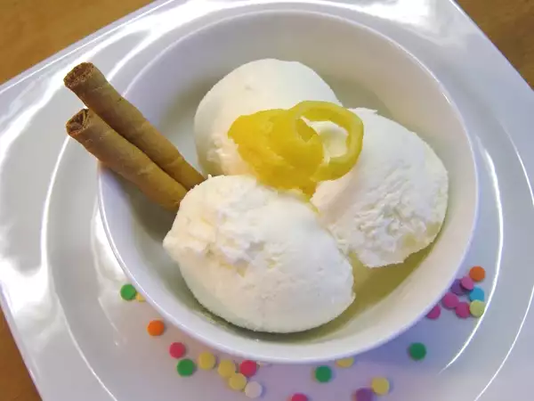 Receta Helado de ricotta y limoncello