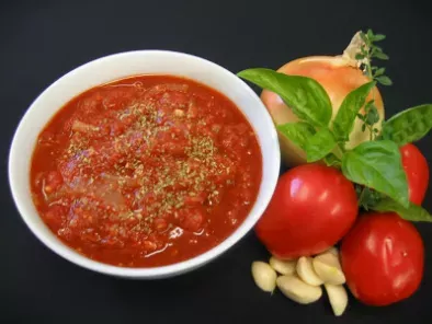 Receta Salsa de tomate básica (jamie oliver)