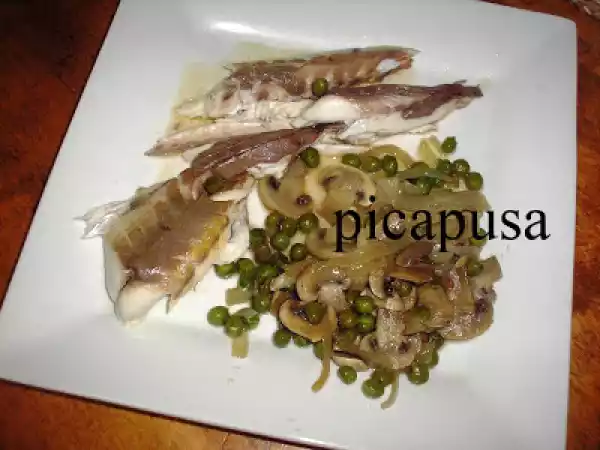 Receta Jurel al horno con verduras