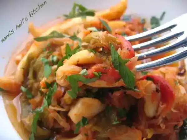 Receta Sepia a la vasca