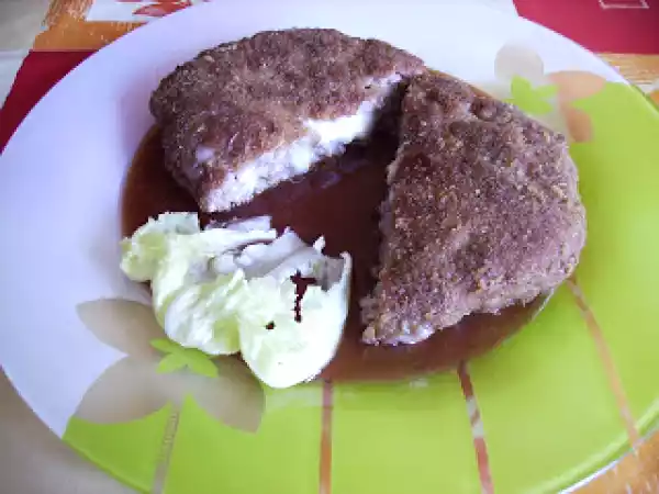 Receta Filetes rusos rellenos de queso de cabra
