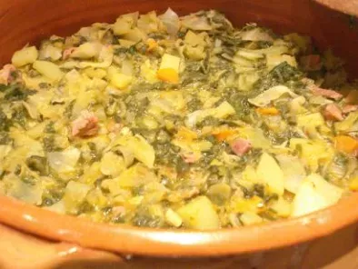 Receta Zuppa di pane con fagioli (sopa de pan con alubias)