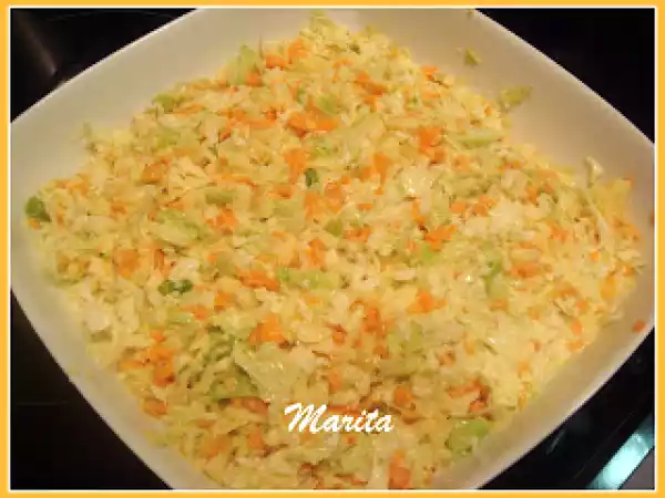 Receta Ensalada coleslaw (thermomix)