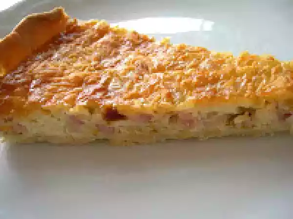 Receta Tarta (quiche) alsaciana de puerros. paso a paso