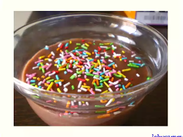 Receta Natillas de chocolate para niños y mayores