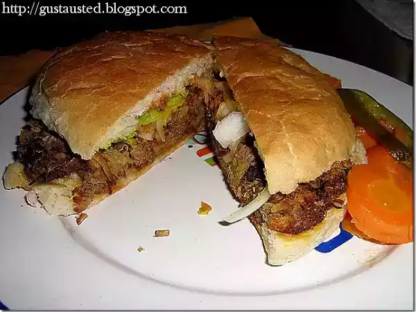 Receta Torta de ternera de la refresquería el globito tampico tamaulipas