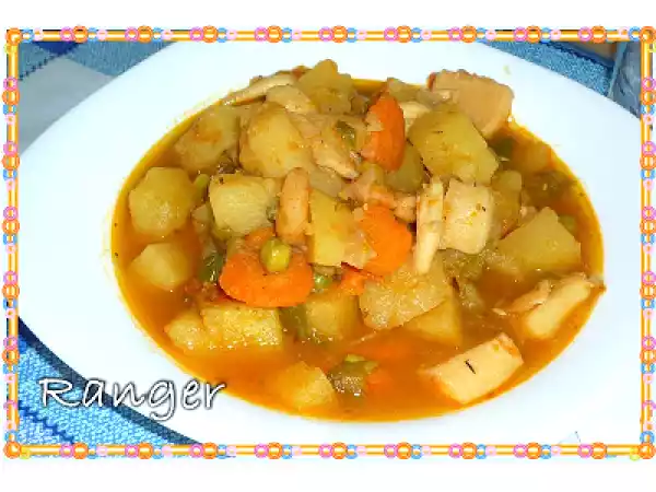 Receta Guiso o cazuela de sepia con patatas