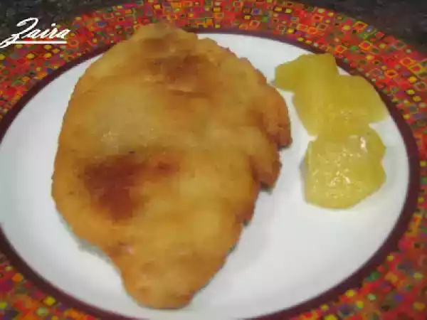 Receta Pechugas de pollo villeroy