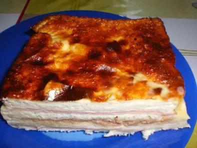 Receta Pastel sandwich