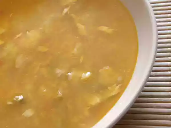 Receta Sopa de pescado rápida.