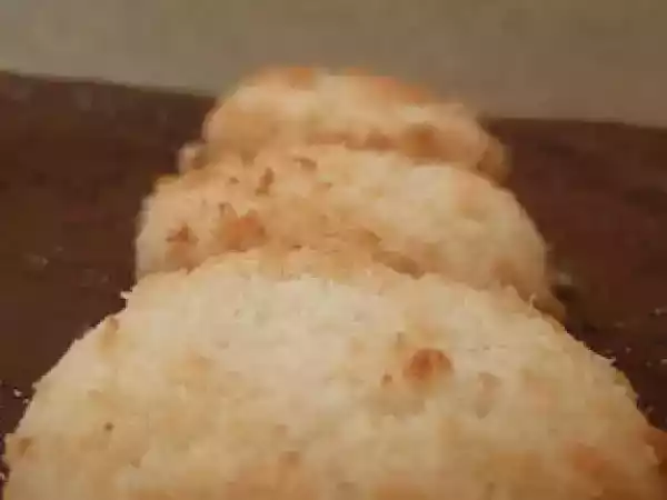 Receta Mantecados de coco