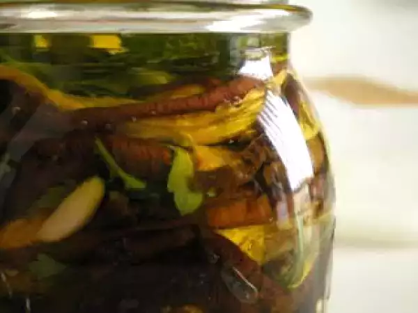 Receta Receta berenjenas en coserva