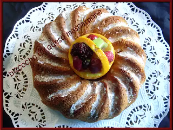 Receta Bizcocho de queso mascarpone