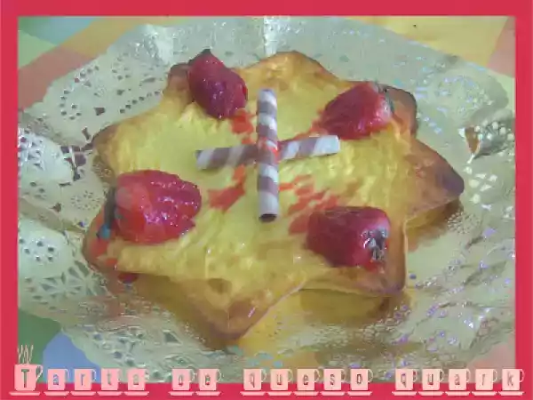 Receta Tarta de queso quark