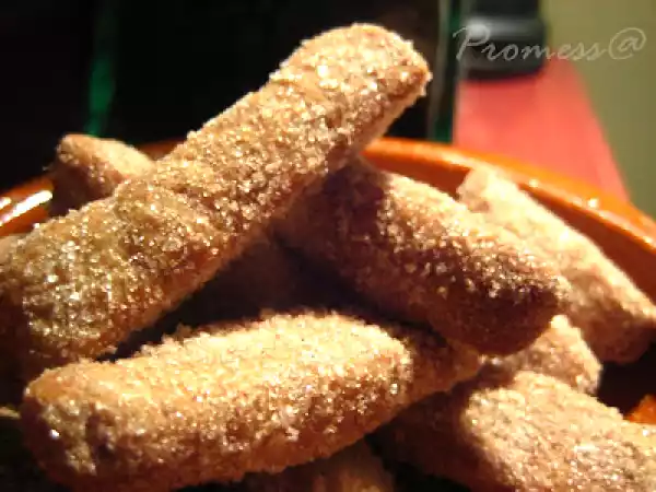 Receta Palitos de canela