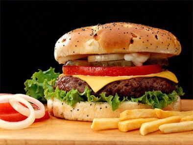Receta Recetas hamburguesa americana con queso