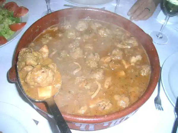 Receta Mandonguilles amb sèpia i ceps