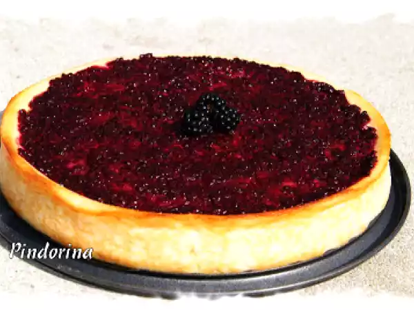 Receta Cheesecake de moras