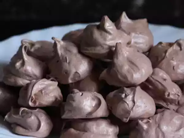 Receta Merengues suizos de chocolate