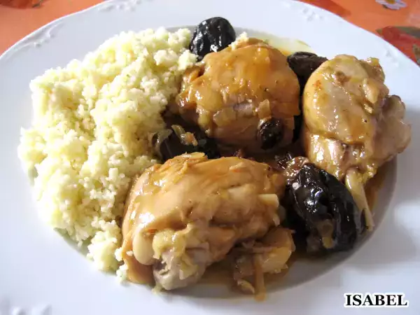 Receta Pollo moruno