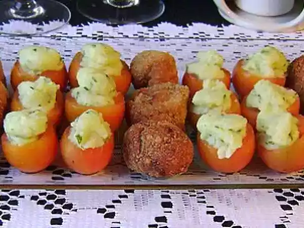 Receta Tomates cherry rellenos