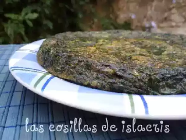 Receta Tortilla de espinacas en fussioncook