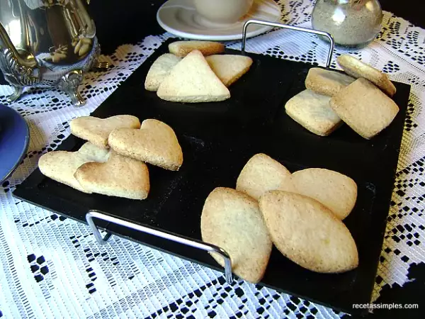 Receta Masitas secas de limón