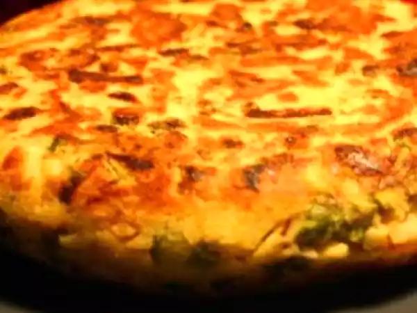 Receta Receta vegetariana tortilla de verduras