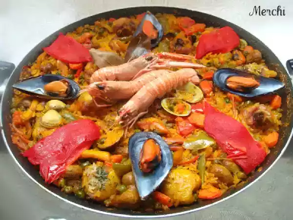 Receta Paella mixta a mi estilo