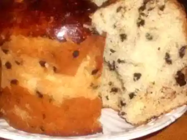 Receta Panettone con naranja y pepitas de chocolate