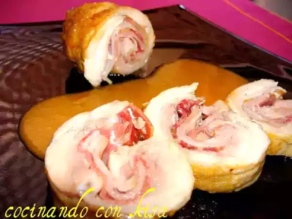 Receta Muslos de pollo rellenos