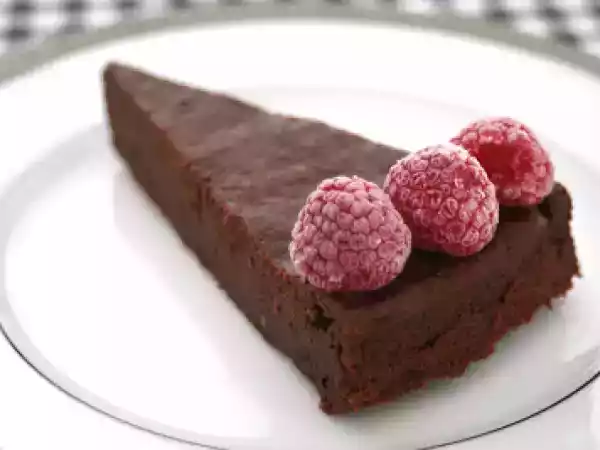 Receta Tarta de chocolate y frambuesas