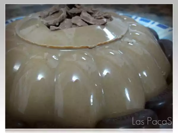 Receta Flan bombón de licor (thermomix)