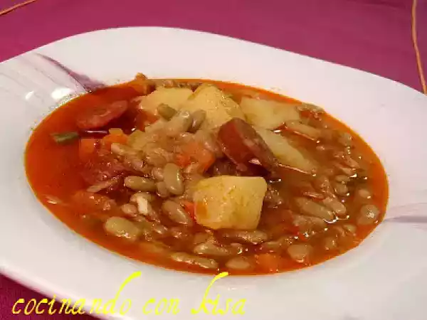 Receta Alubias verdinas